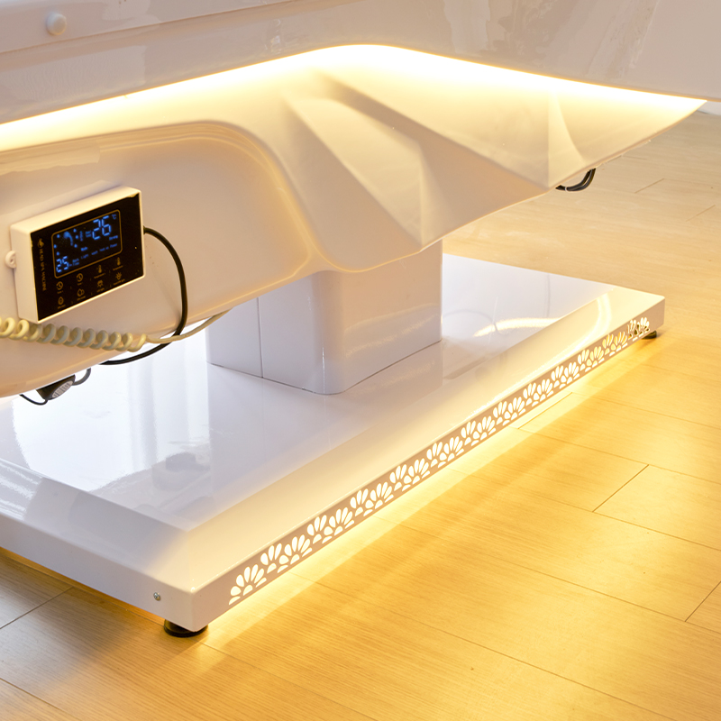 Fully Adjustable Elite Massage/Facial/Japanese-Korean Head Spa Shampoo Bed W/ Pedicure Bath - Image 8